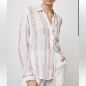 Rails Charli shirt in Merida stripe size L
